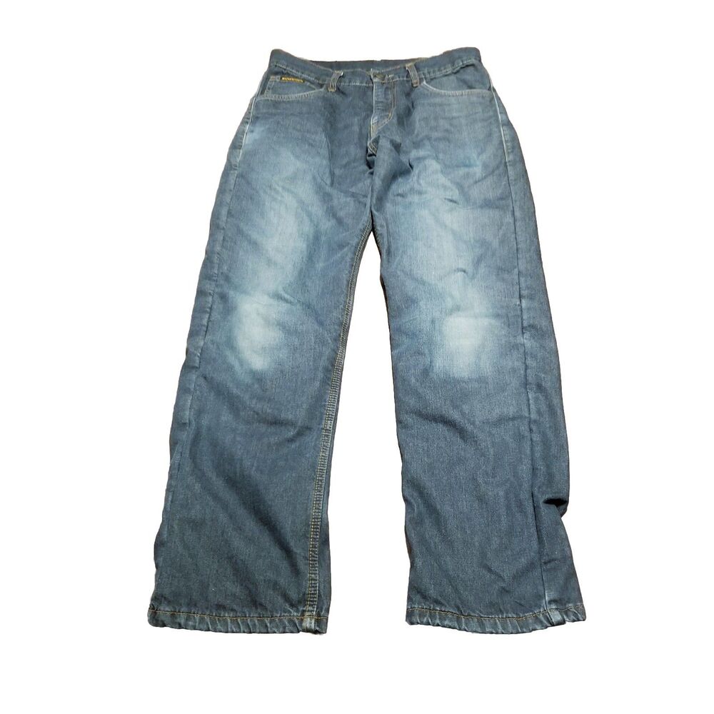 Scorpion Covert Pro Jeans Men Size 32 Lined Scotchlite Motorcyle Denim (32x31)